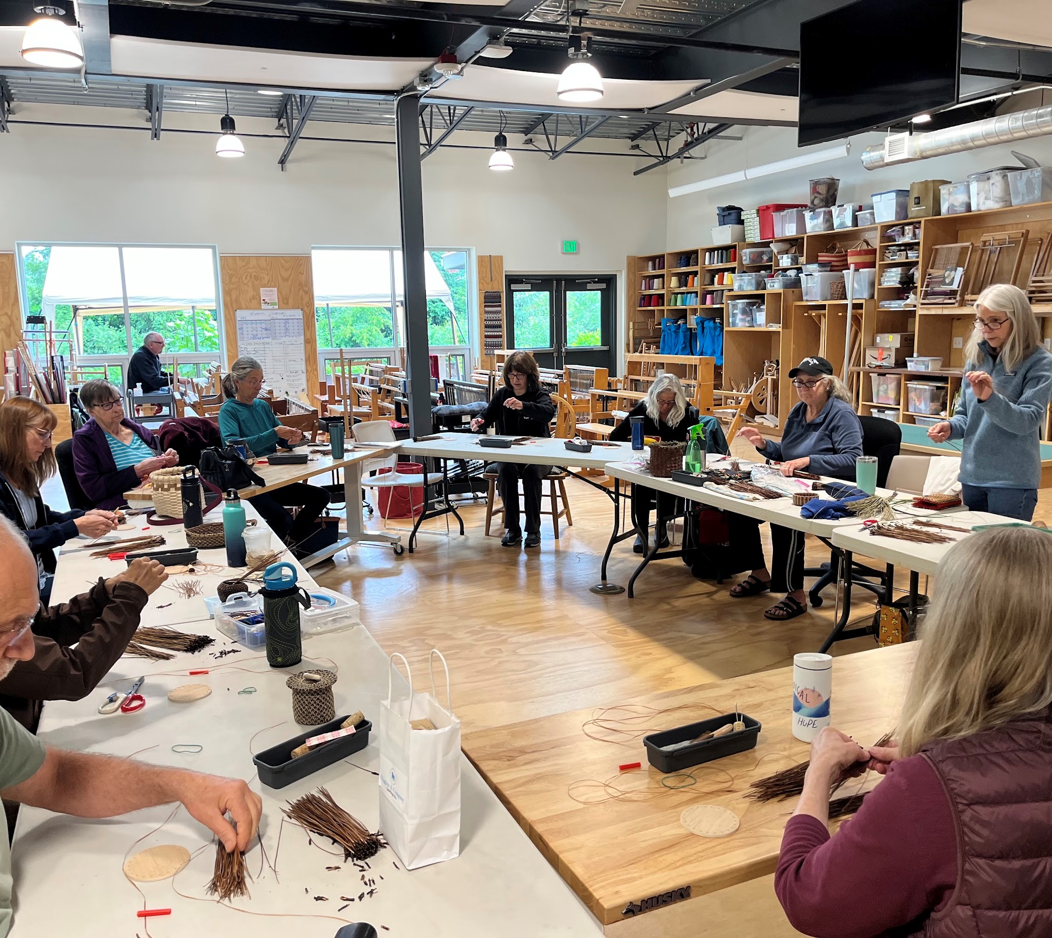 Open Studio: Basket Making Open Weave 3rd Tuesdays